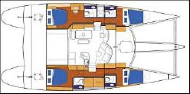 Used Sail Catamaran for Sale 2010 Eleuthera 60 Boat Highlights